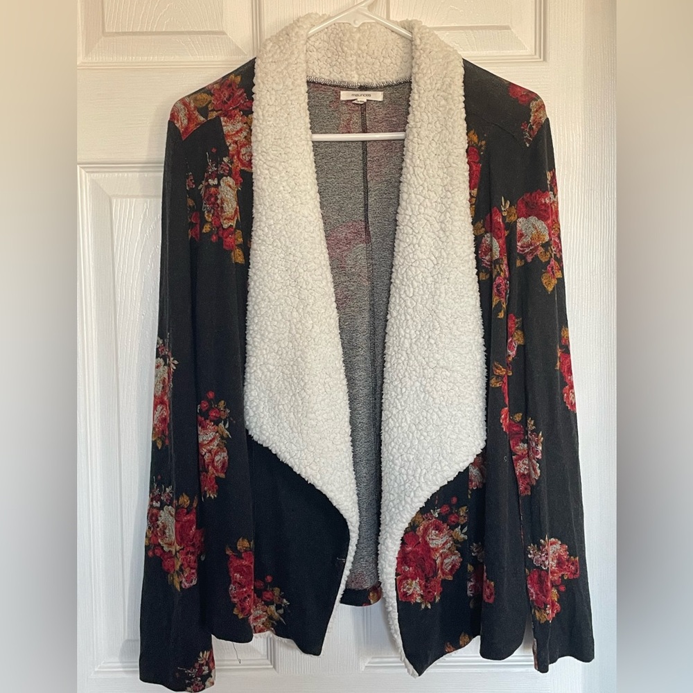 Maurices Cardigan/Sweater with Sherpa